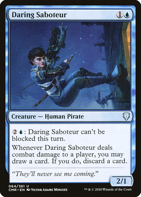 Daring Saboteur - Commander Legends Uncommon Card