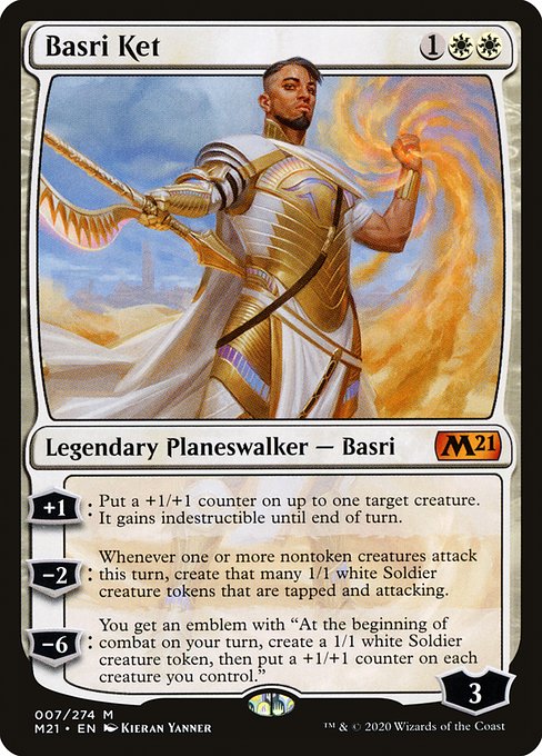 Basri Ket - Core Set 2021 Mythic Card