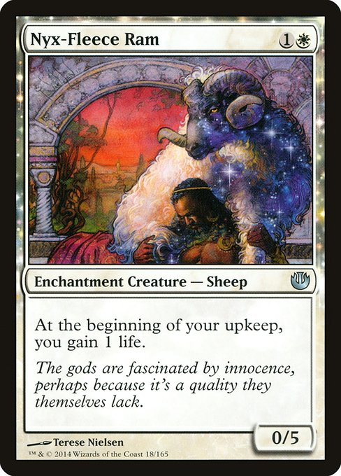 Nyx-Fleece Ram - Journey into Nyx Uncommon Card