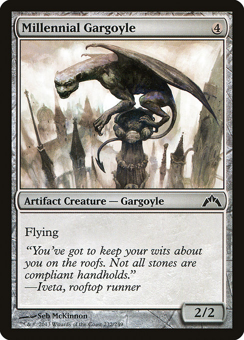 Millennial Gargoyle - Gatecrash Common Card