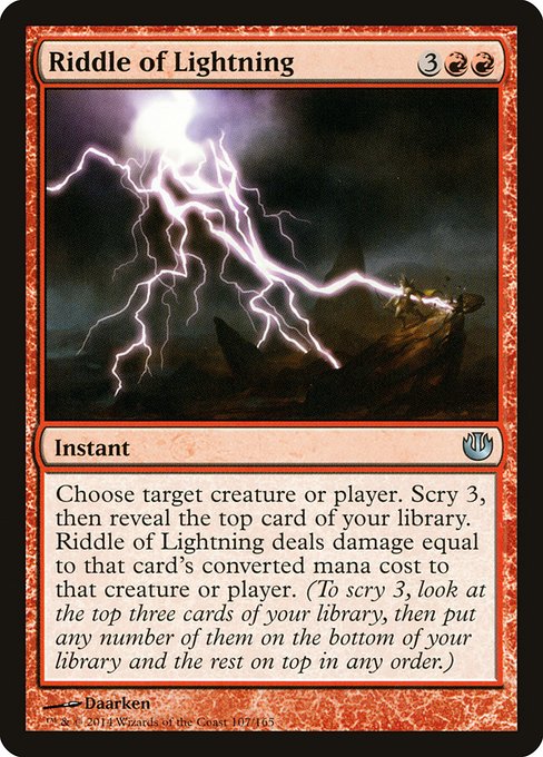 Riddle of Lightning - Journey into Nyx Uncommon Card