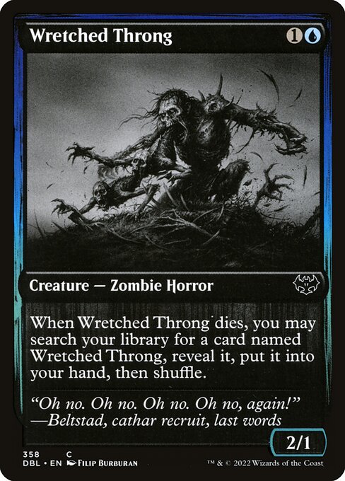 Wretched Throng - Innistrad: Double Feature Common Card