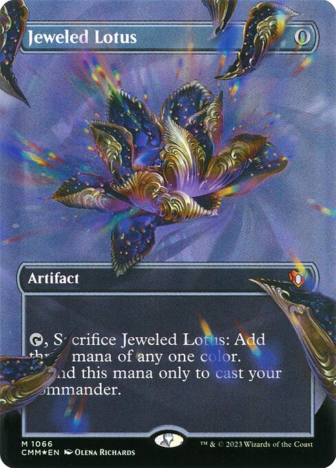 Jeweled Lotus - Commander Masters Mythic Card