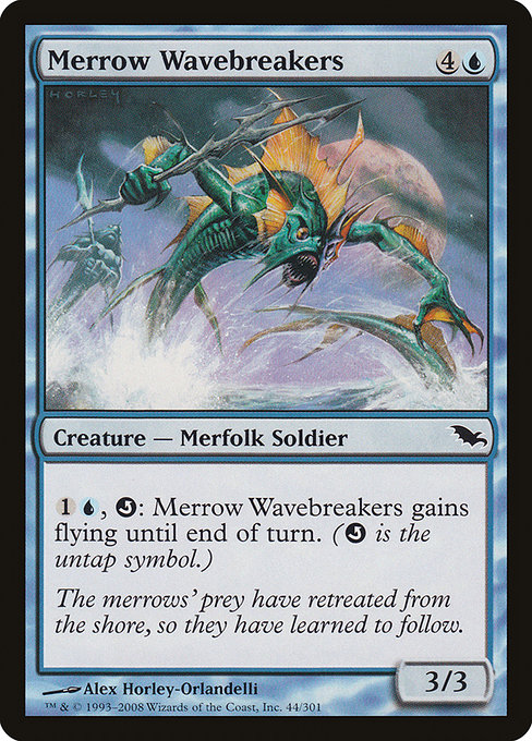 Merrow Wavebreakers - Shadowmoor Common Card