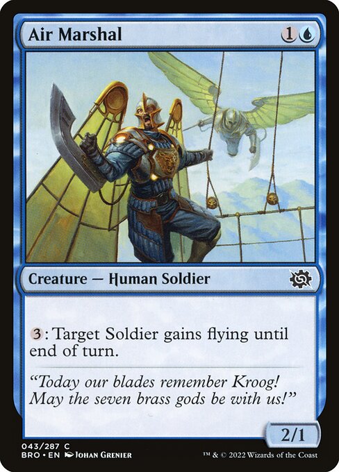 Air Marshal - The Brothers' War Common Card