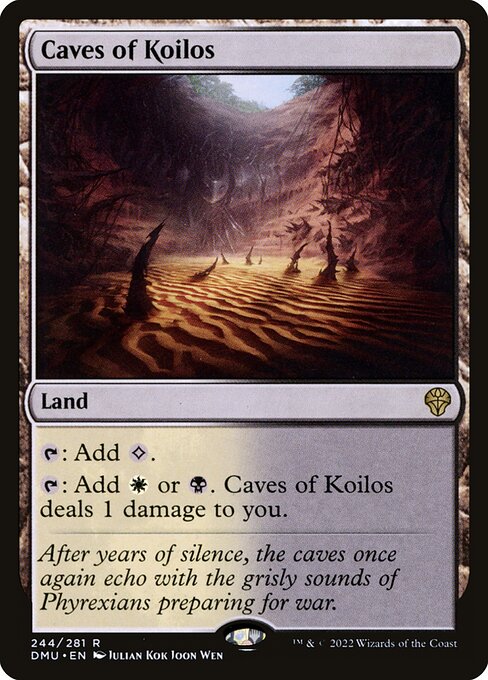 Caves of Koilos - Dominaria United Rare Card