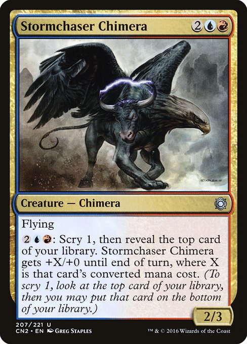 Stormchaser Chimera - Conspiracy: Take the Crown Uncommon Card
