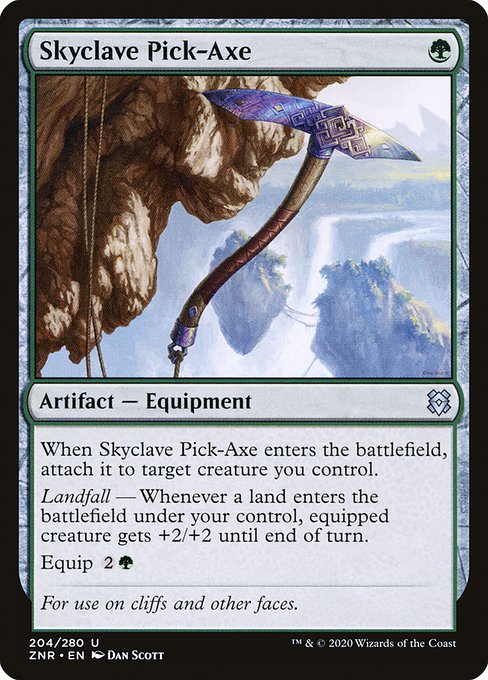 Skyclave Pick-Axe - Zendikar Rising Uncommon Card
