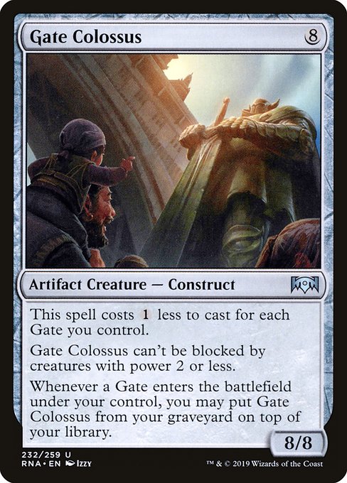 Gate Colossus - Ravnica Allegiance Uncommon Card