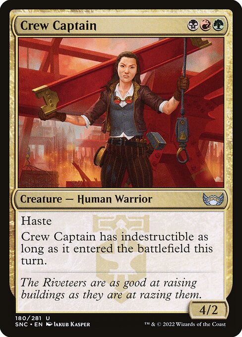 Crew Captain - Streets of New Capenna Uncommon Card
