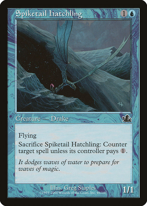 Spiketail Hatchling - Prophecy Common Card