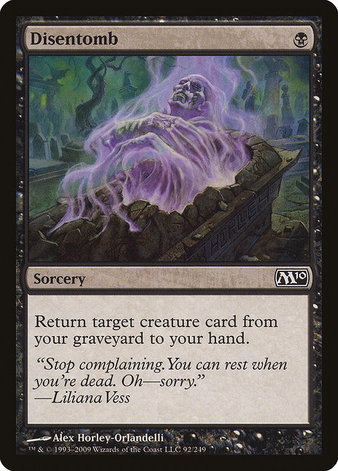 Disentomb - Magic 2010 Common Card