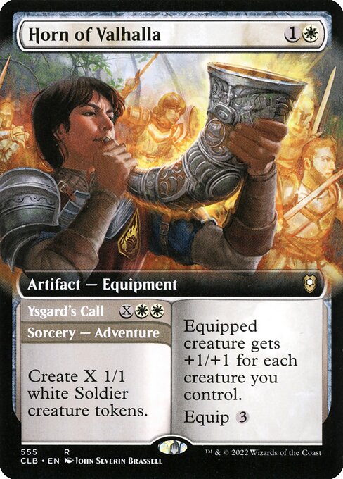 Horn of Valhalla // Ysgard's Call - Commander Legends: Battle for Baldur's Gate Rare Card