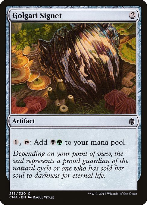 Golgari Signet - Commander Anthology Common Card