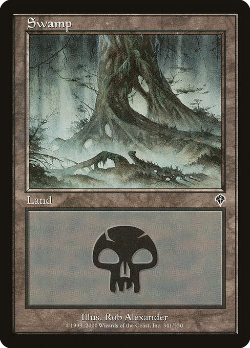 Swamp - Invasion Common Card