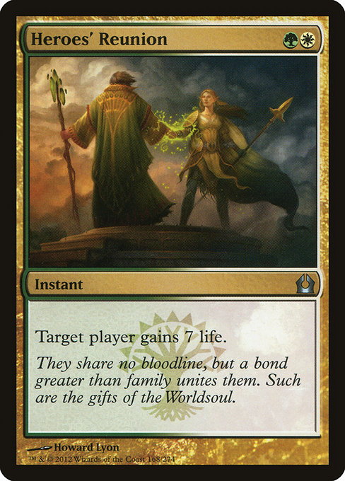Heroes' Reunion - Return to Ravnica Uncommon Card