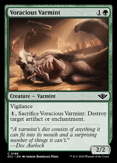 Voracious Varmint - Outlaws of Thunder Junction Common Card