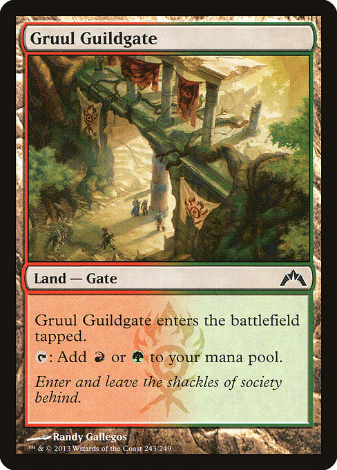 Gruul Guildgate - Gatecrash Common Card