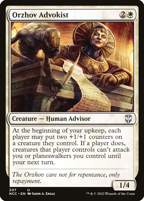 Orzhov Advokist - New Capenna Commander Uncommon Card
