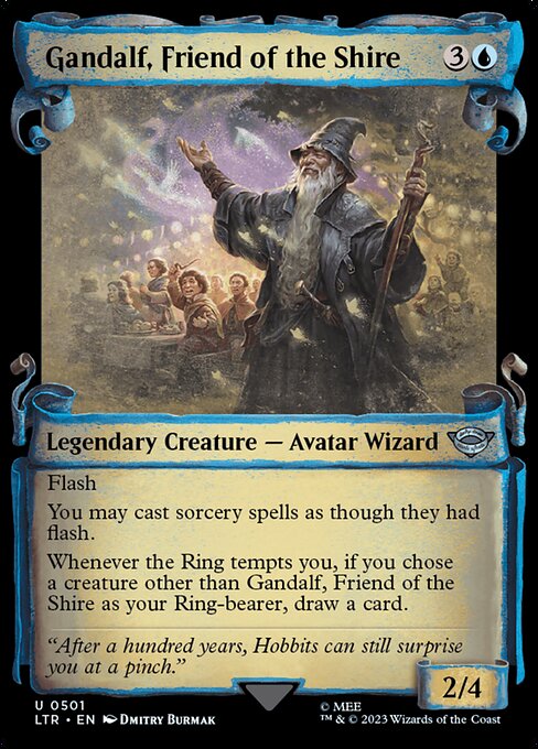 Gandalf, Friend of the Shire - The Lord of the Rings: Tales of Middle-earth Uncommon Card