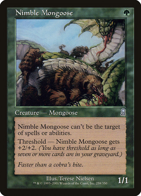 Nimble Mongoose - Odyssey Uncommon Card