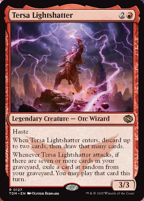 Tersa Lightshatter - Tarkir: Dragonstorm Rare Card