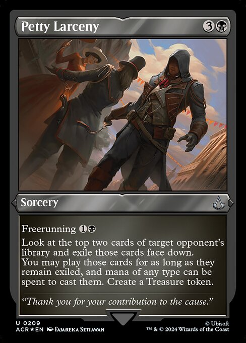 Petty Larceny - Assassin's Creed Uncommon Card