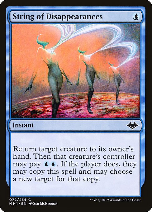 String of Disappearances - Modern Horizons Common Card
