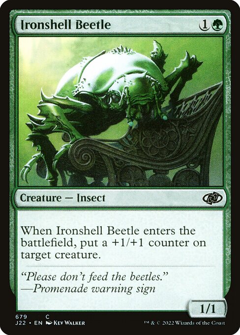 Ironshell Beetle - Jumpstart 2022 Common Card
