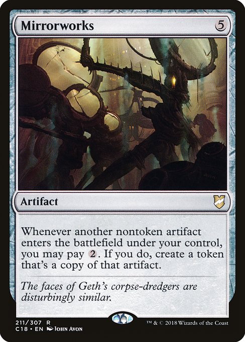 Mirrorworks - Commander 2018 Rare Card
