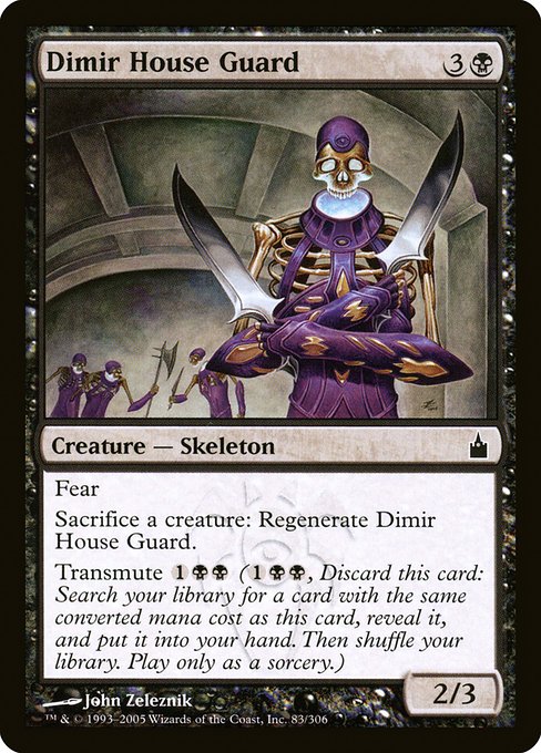 Dimir House Guard - Ravnica: City of Guilds Common Card
