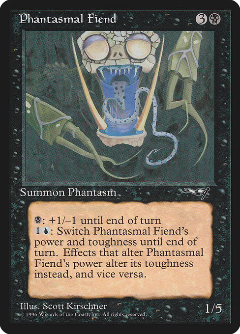 Phantasmal Fiend - Alliances Common Card