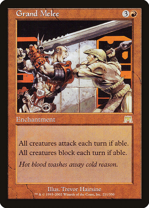 Grand Melee - Onslaught Rare Card