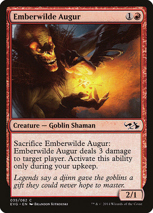 Emberwilde Augur - Duel Decks Anthology: Elves vs. Goblins Common Card