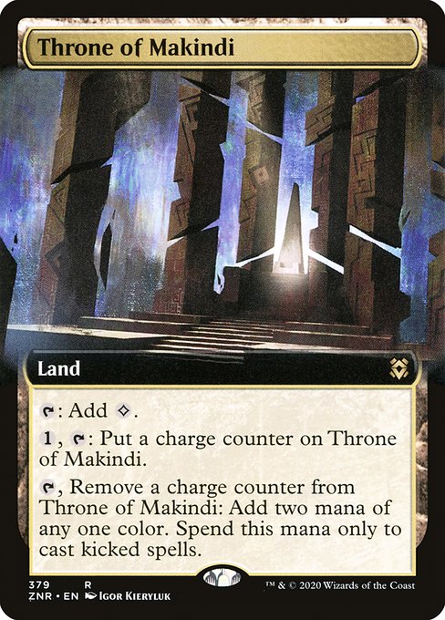 Throne of Makindi - Zendikar Rising Rare Card