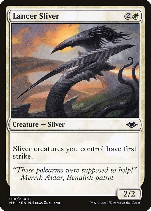 Lancer Sliver - Modern Horizons Common Card