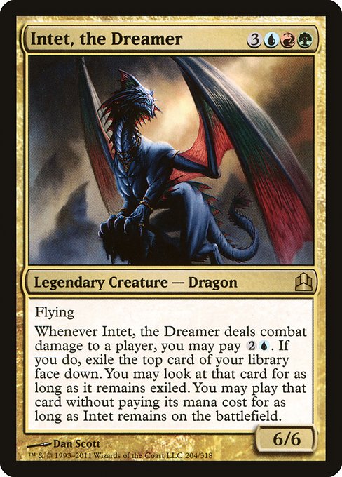 Intet, the Dreamer - Commander 2011 Rare Card