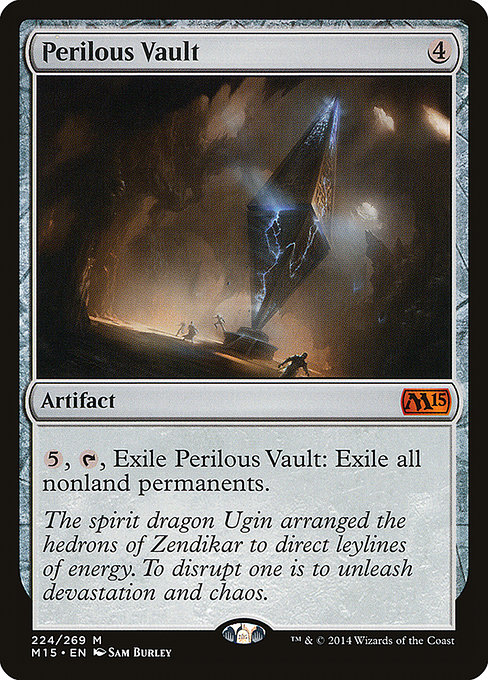 Perilous Vault - Magic 2015 Mythic Card
