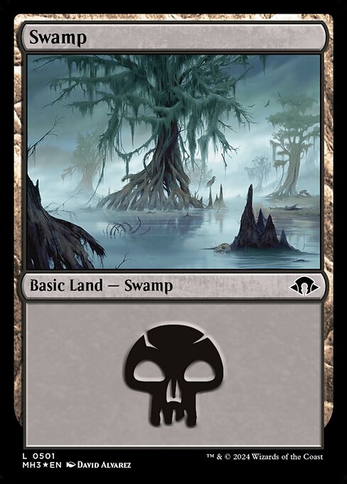 Swamp - Modern Horizons 3 Common Card