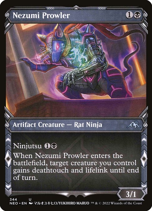 Nezumi Prowler - Kamigawa: Neon Dynasty Uncommon Card
