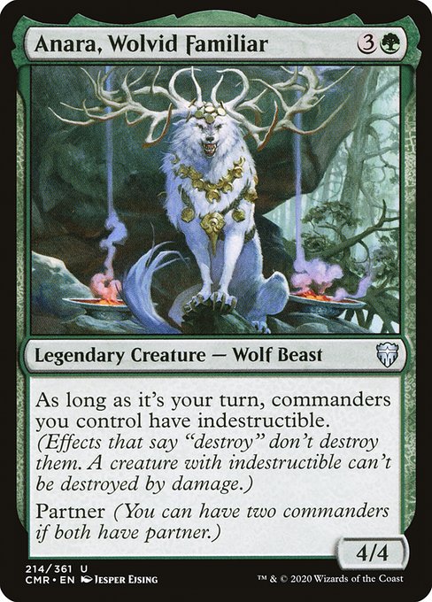 Anara, Wolvid Familiar - Commander Legends Uncommon Card