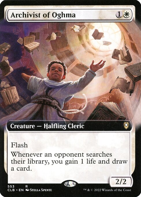 Archivist of Oghma - Commander Legends: Battle for Baldur's Gate Rare Card