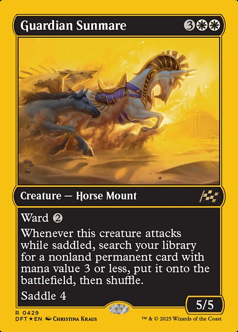 Guardian Sunmare - Aetherdrift Rare Card