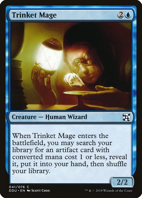 Trinket Mage - Duel Decks: Elves vs. Inventors Common Card