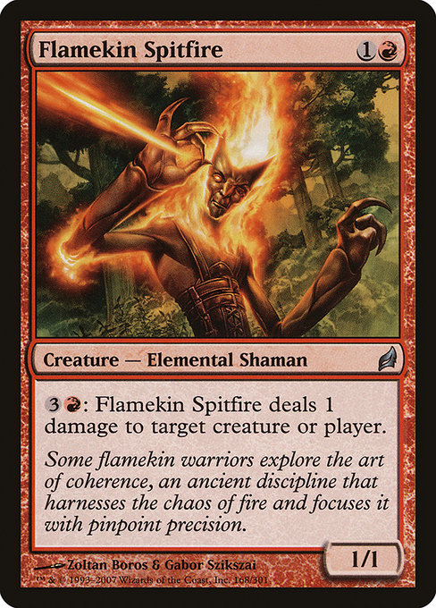 Flamekin Spitfire - Lorwyn Uncommon Card