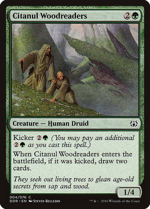 Citanul Woodreaders - Duel Decks: Nissa vs. Ob Nixilis Common Card
