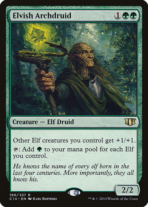 Elvish Archdruid - Commander 2014 Rare Card