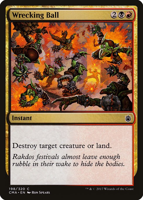 Wrecking Ball - Commander Anthology Common Card