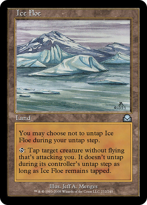 Ice Floe - Masters Edition II Uncommon Card