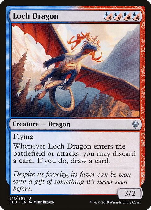 Loch Dragon - Throne of Eldraine Uncommon Card